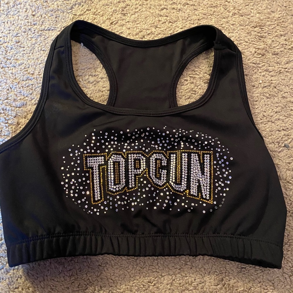 Top Gun Cheer Sports Bra
